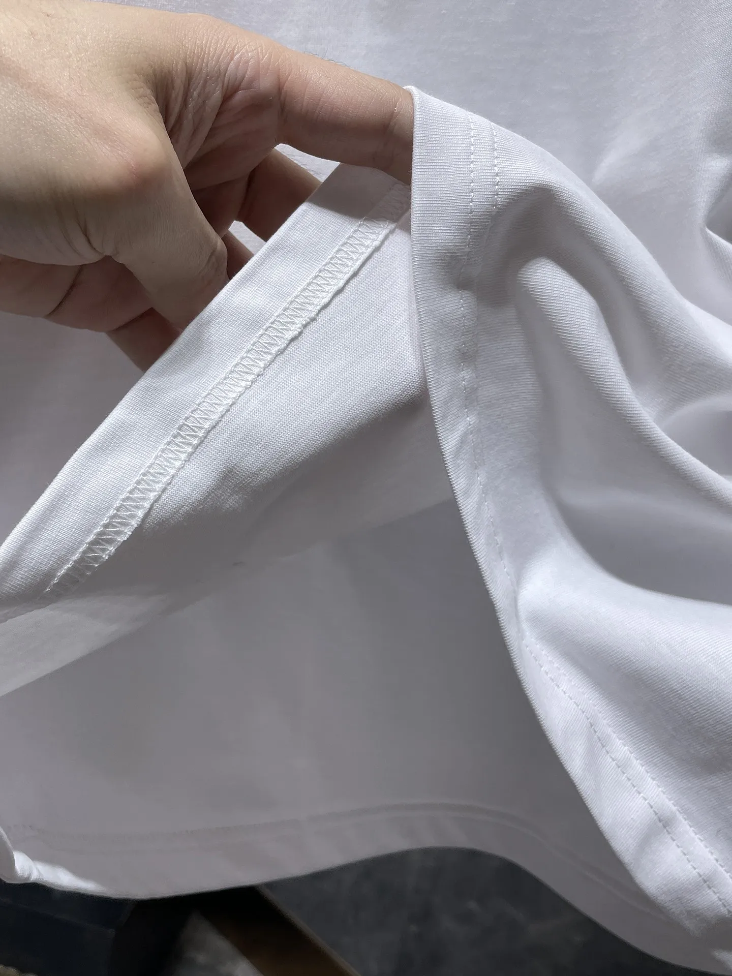 P180 New in summer Chrome Hearts 25ss High weight, environmentally friendly and high-quality top fabric 280g Chrome silicone hot diamond cross horseshoe short sleeves, counter synchronization, replica version 1:1 Recommended colors: white, black